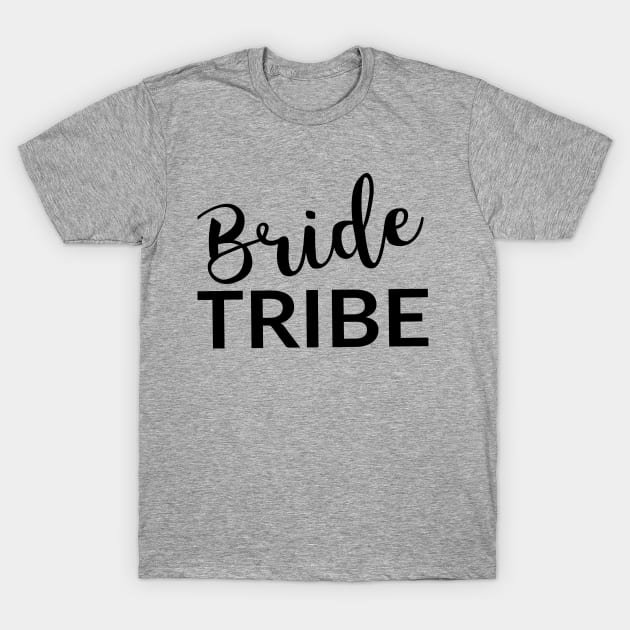 Bride Tribe T-Shirt by gatherandgrace